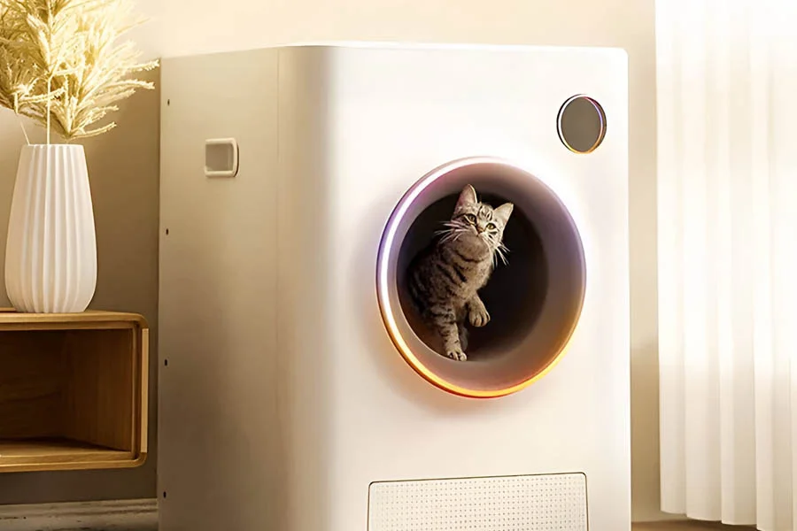 self cleaning cat liter box